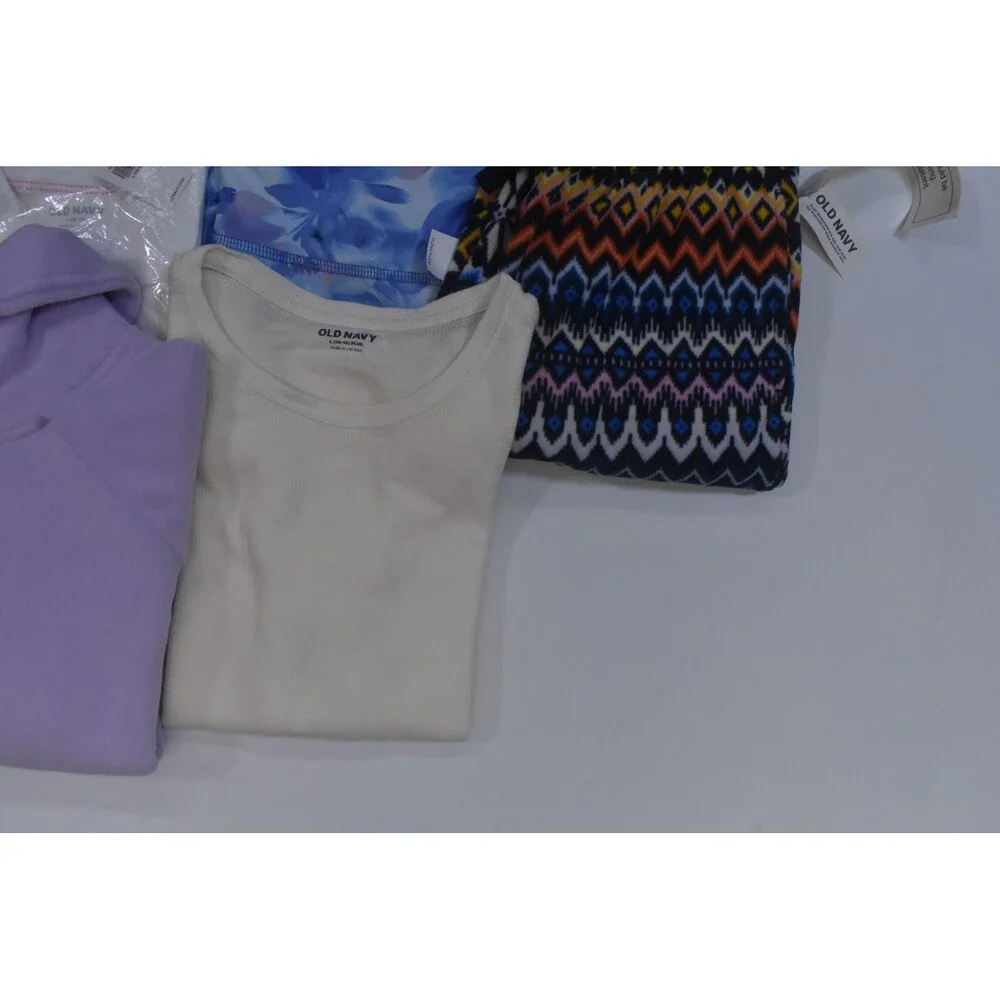 Old Navy Bulk Lot Of 10 Girls Size Large 10/12 Mixed Season Tops Bottoms Shorts